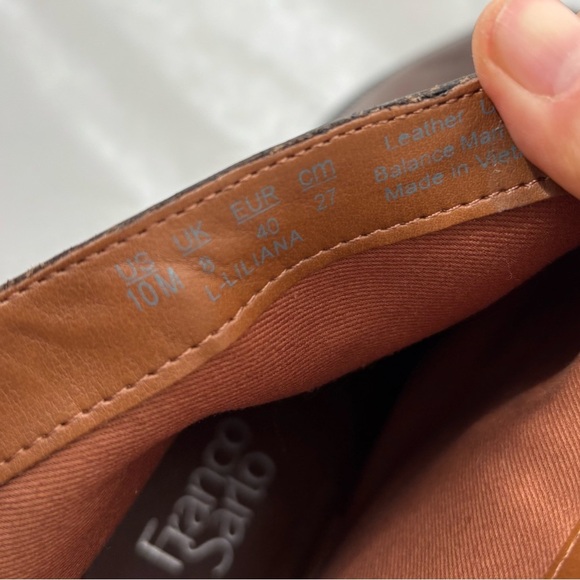 Franco Sarto Liliana Booties Ankle Boot Sz 10M - Picture 7 of 7